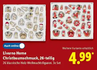 Lidl Livarno Home Christbaumschmuck, 26-teilig Angebot