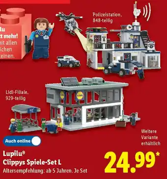 Lidl Lupilu Clippys Spiele-Set L Angebot