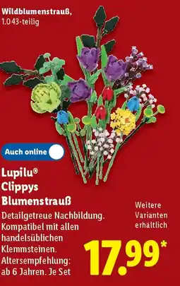 Lidl Lupilu Clippys Blumenstrauß Angebot
