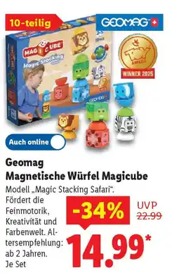 Lidl Geomag Magnetische Würfel Magicube Angebot