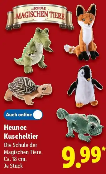 Lidl Heunec Kuscheltier Angebot