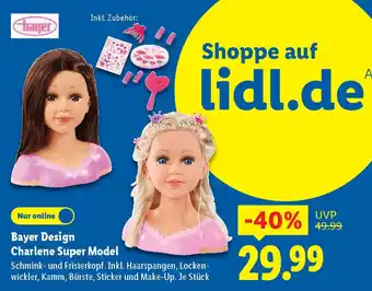 Lidl Bayer Design Charlene Super Model Angebot