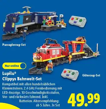 Lidl Lupilu Clippys Bahnwelt-Set Angebot