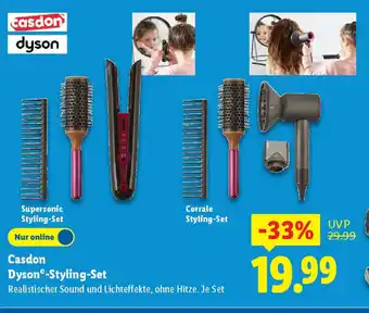 Lidl Casdon Dyson-Styling-Set Angebot