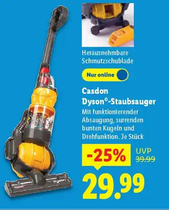Lidl Casdon Dyson-Staubsauger Angebot