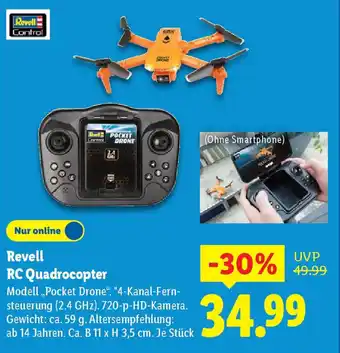 Lidl Revell RC Quadrocopter Angebot