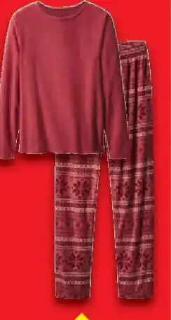 Lidl Esmara Fleece-Pyjama Angebot