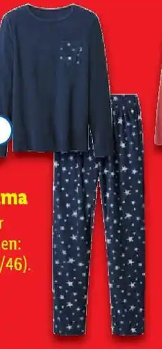 Lidl Esmara Fleece-Pyjama Angebot