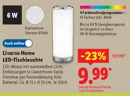 Lidl Livarno Home LED-Tischleuchte Angebot