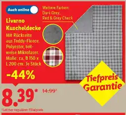 Lidl Livarno Kuscheldecke Angebot