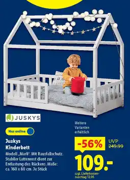 Lidl Juskys Kinderbett Angebot