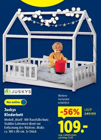 Lidl Juskys Kinderbett Angebot