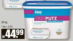 V Baumarkt Knauf Easy-Putz 0,5 mm oder 1,0 mm Angebot