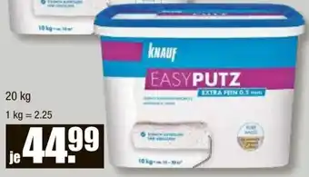 V Baumarkt Knauf Easy-Putz 0,5 mm oder 1,0 mm Angebot