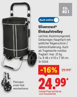 Lidl Silvercrest Einkaufstrolley Angebot