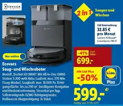Lidl Ecovacs Saug- und Wischroboter Angebot