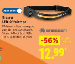 Lidl Bresser LED-Stirnlampe Angebot