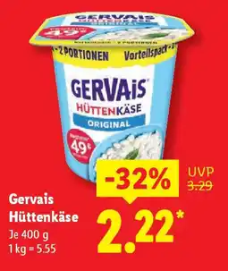 Lidl Gervais Hüttenkäse Angebot