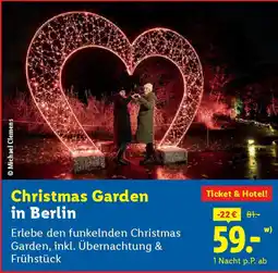 Lidl Christmas Garden in Berlin Angebot