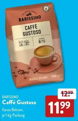 Aldi Süd BARISSIMO Caffè Gustoso Angebot