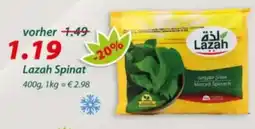 Hepsi-Markt Lazah Spinat Angebot