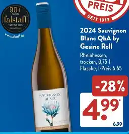 Aldi Süd 2024 Sauvignon Blanc QbA by Gesine Roll Angebot