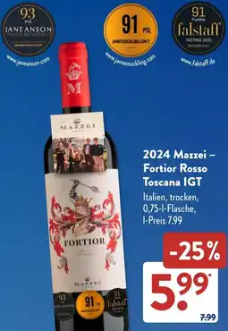 Aldi Süd 2024 Mazzei – Fortior Rosso Toscana IGT Angebot