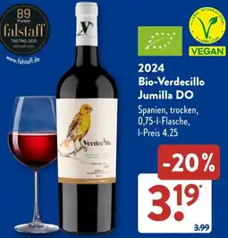 Aldi Süd 2024 Bio-Verdecillo Jumilla DO Angebot