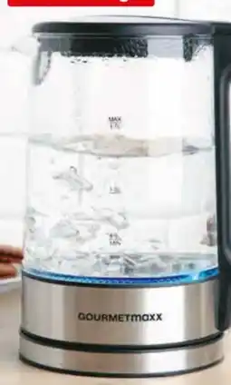Hagebau Gourmetmaxx Glas-Wasserkocher Angebot