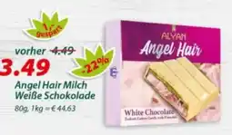 Hepsi-Markt Angel Hair Milch Weiße Schokolade Angebot