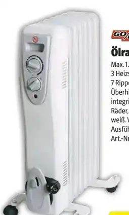 Hagebau Go/On! Ölradiator Angebot