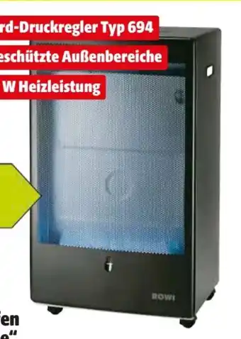 Hagebau Rowi Gas-Heizofen Blue Flame Angebot