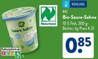 Aldi Süd Bio-Saure-Sahne Angebot