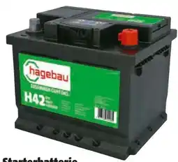 Hagebau Hagebaumarkt Starterbatterie Angebot