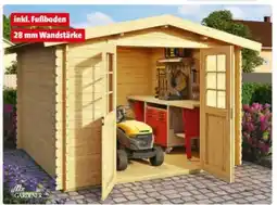 Hagebau Mr. Gardener Blockbohlenhaus Australien Angebot