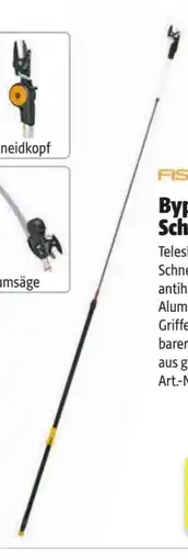 Hagebau Fiskars Bypass Teleskop Schneidgiraffe Angebot