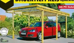 Hagebau Mr. Gardener Carport mit Flachdach Angebot