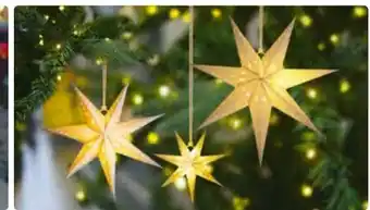 Hagebau Weihnachts-LED-Papierstern Angebot