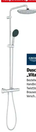 Hagebau Grohe Duschsystem Vitalio Start 250 Angebot
