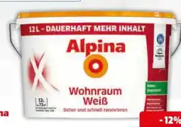 Hagebau Alpina Wohnraumweiss Angebot
