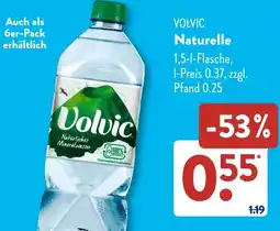 Aldi Süd VOLVIC Naturelle Angebot
