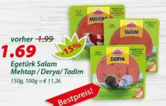 Hepsi-Markt Egetürk Salam Mehtap/Derya/Tadim Angebot
