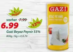 Hepsi-Markt Gazi Beyaz Peynir 55% Angebot