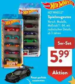 Aldi Süd HOT WHEELS Spielzeugautos Angebot