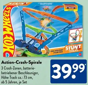 Aldi Süd Hot Wheels Action-Crash-Spirale Angebot