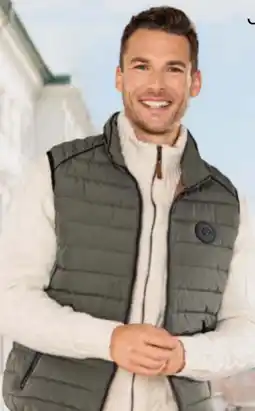 AWG Mode Jim Spencer Herren Steppweste Angebot