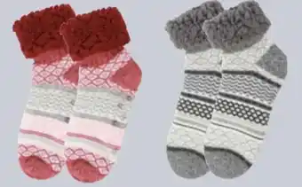 AWG Mode Damen Kuschel Hausschuhsocken Angebot