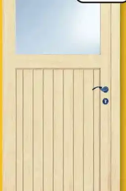 B1 Discount Baumarkt Nebeneingangstür Angebot