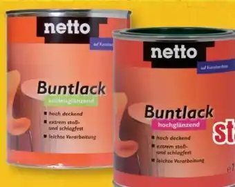B1 Discount Baumarkt Netto Buntlack Angebot