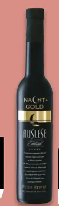 NETTO Peter Mertes Nachtgold Beerenauslese Edelsüß Angebot